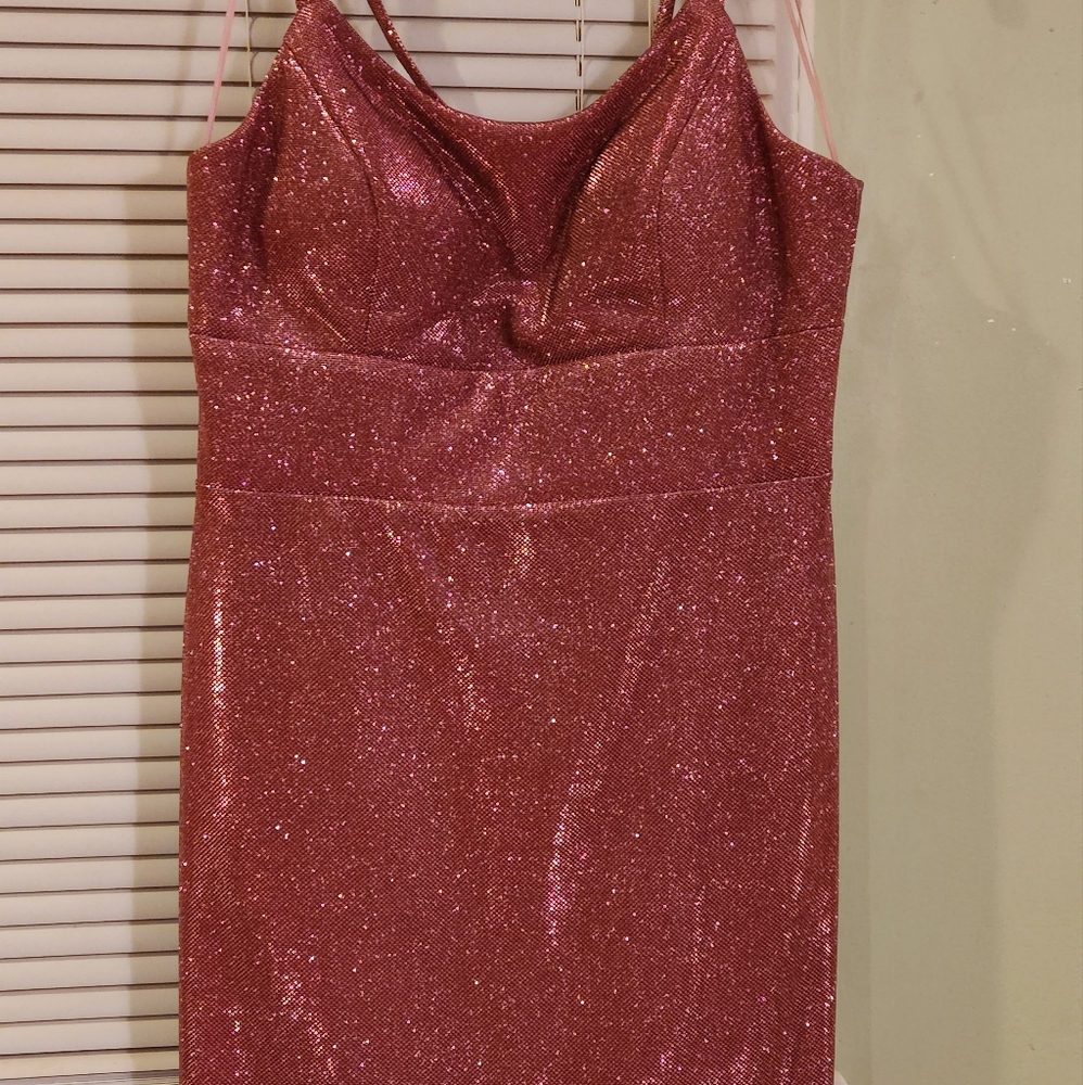 Pink Shimmer dress